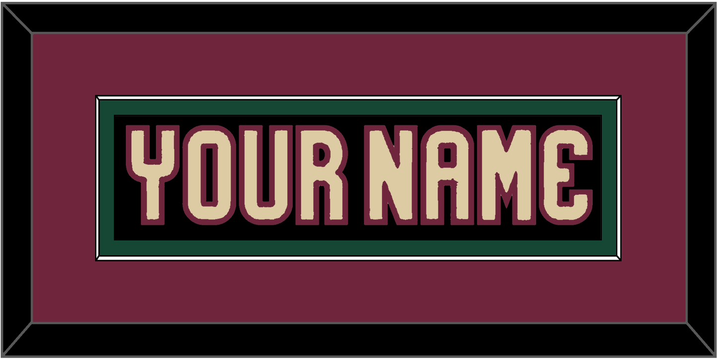 Arizona Nameplate - Home Black - Essential Tier 3