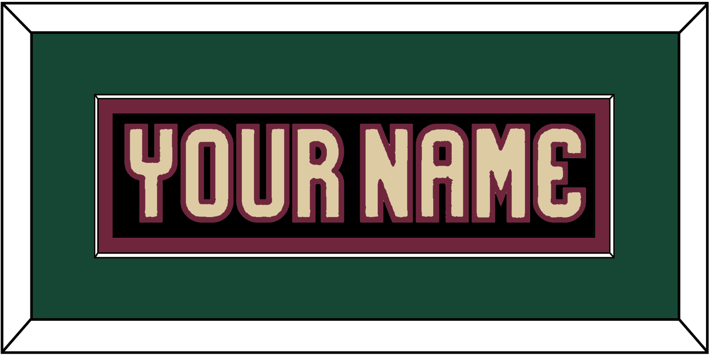 Arizona Nameplate - Home Black - Essential Tier 4