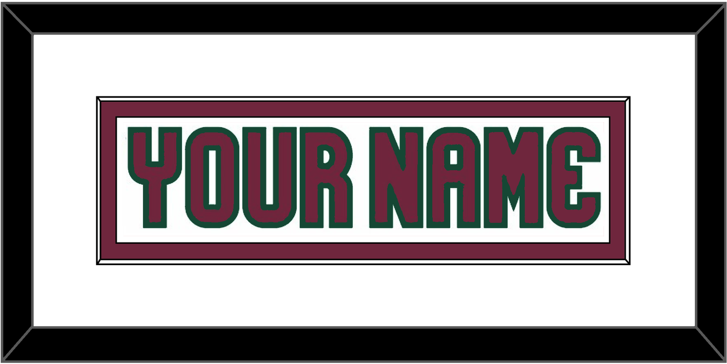 Arizona Nameplate - Road White - Essential Tier 1