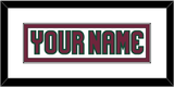 Arizona Nameplate - Road White - Single Mat 1