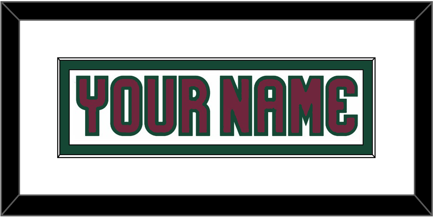 Arizona Nameplate - Road White - Essential Tier 2
