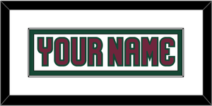 Arizona Nameplate - Road White - Single Mat 2