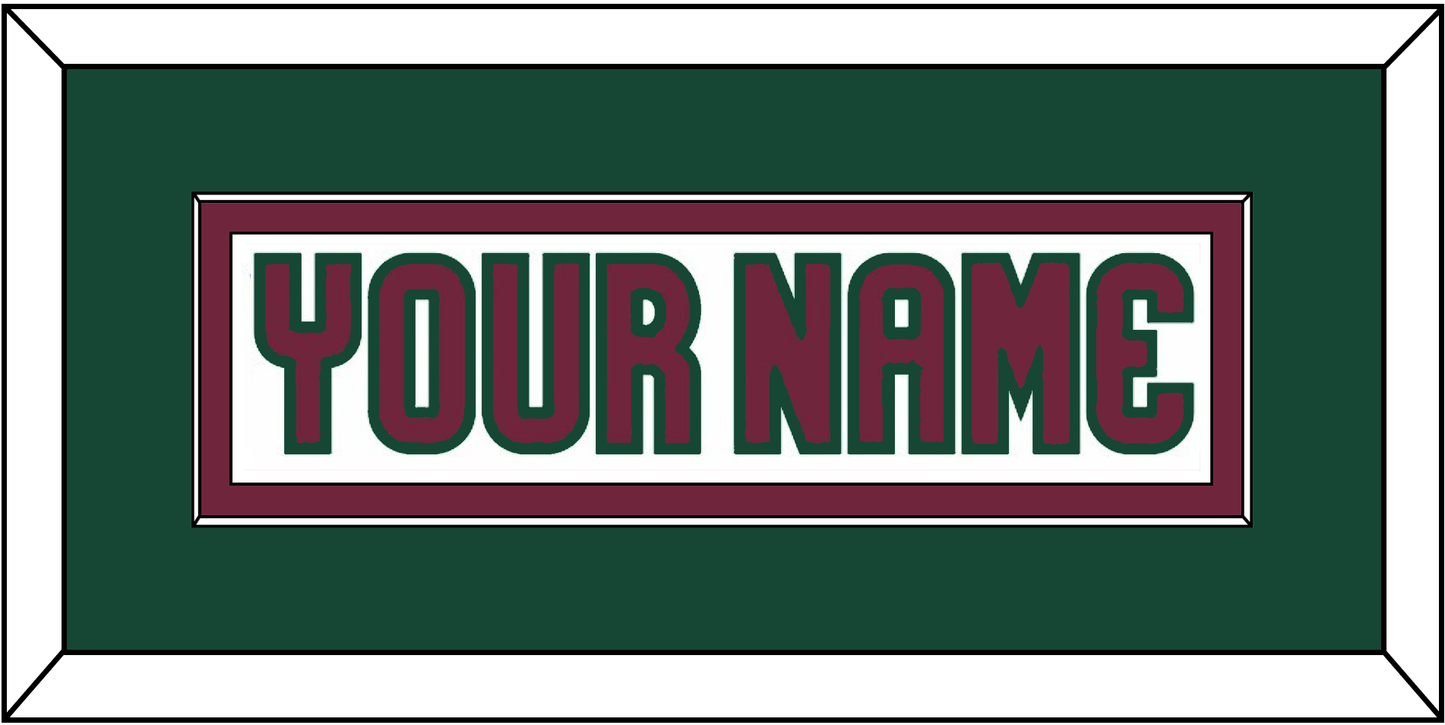 Arizona Nameplate - Road White - Essential Tier 3