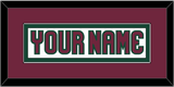 Arizona Nameplate - Road White - Single Mat 4