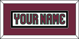 Arizona Nameplate - Road White - Single Mat 5