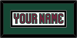 Arizona Nameplate - Road White - Single Mat 6