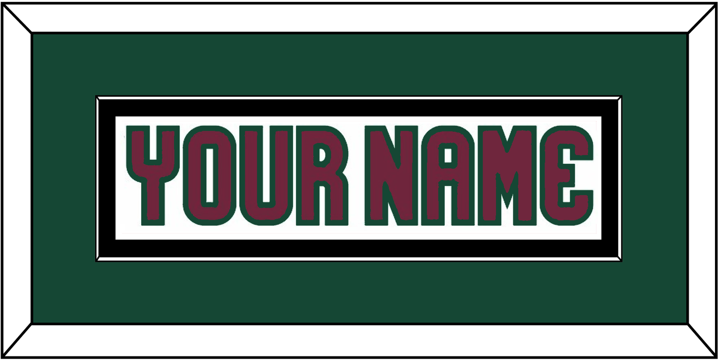 Arizona Nameplate - Road White - Essential Tier 6