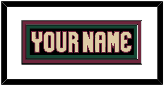 Arizona Nameplate - Home Black - Signature Tier 1