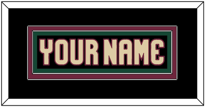 Arizona Nameplate - Home Black - Signature Tier 2