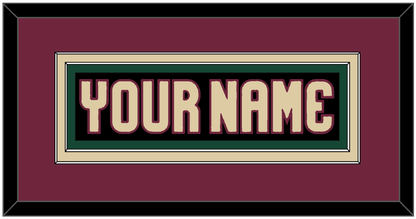 Arizona Nameplate - Home Black - Signature Tier 3