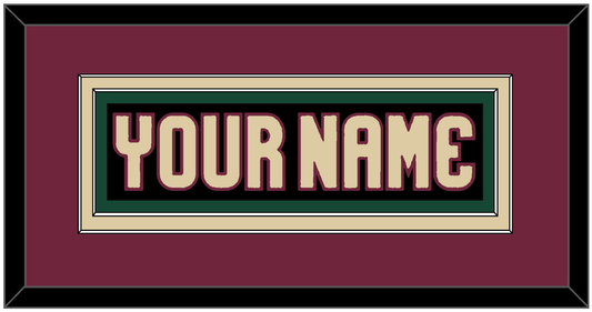 Arizona Nameplate - Home Black - Signature Tier 3