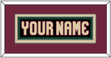 Arizona Nameplate - Home Black - Double Mat 3