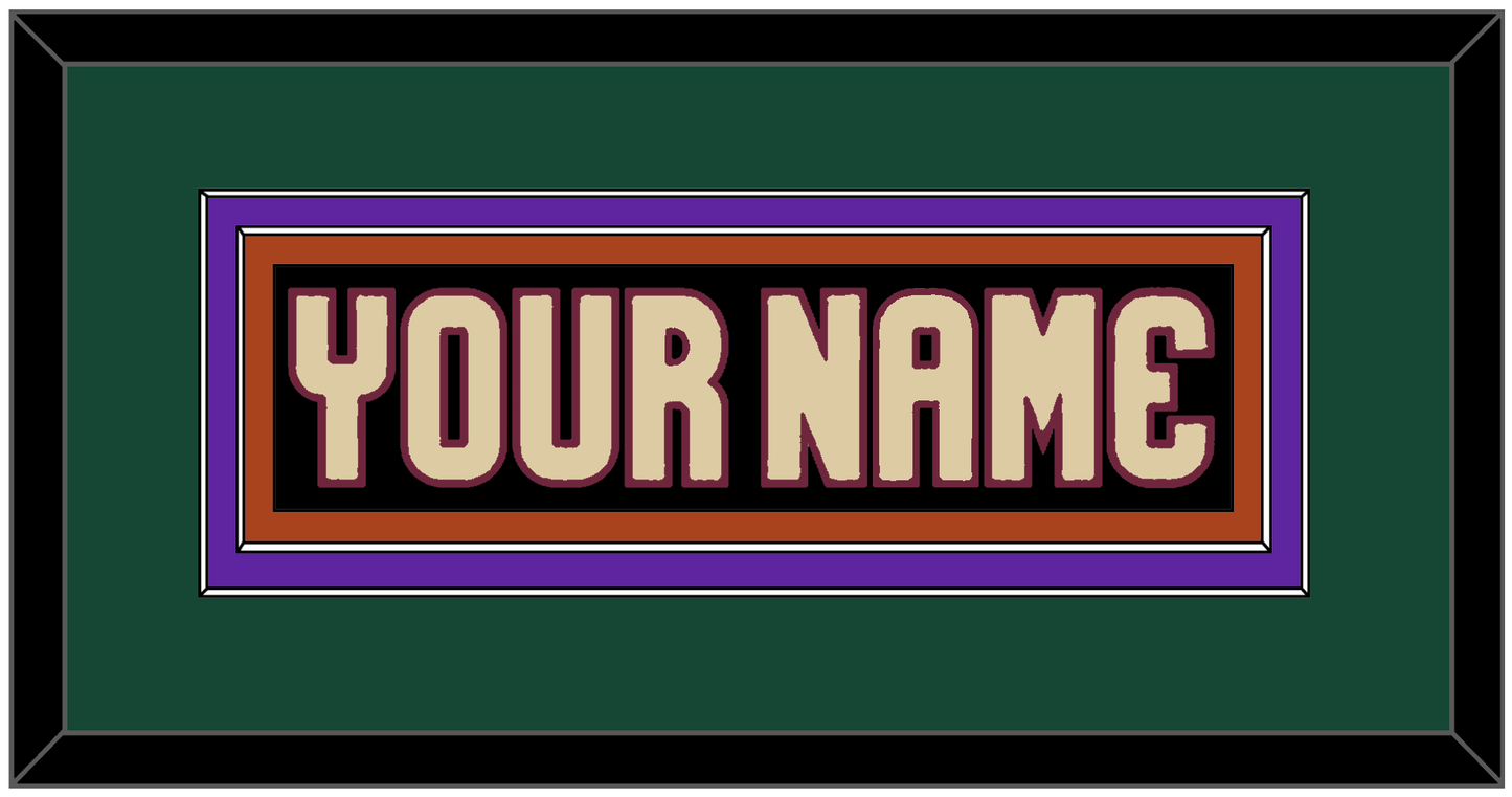 Arizona Nameplate - Home Black - Signature Tier 4