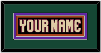 Arizona Nameplate - Home Black - Signature Tier 4