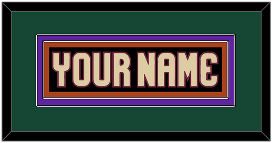 Arizona Nameplate - Home Black - Signature Tier 4