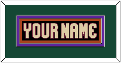 Arizona Nameplate - Home Black - Signature Tier 4