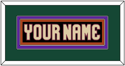 Arizona Nameplate - Home Black - Signature Tier 4