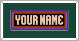 Arizona Nameplate - Home Black - Double Mat 4