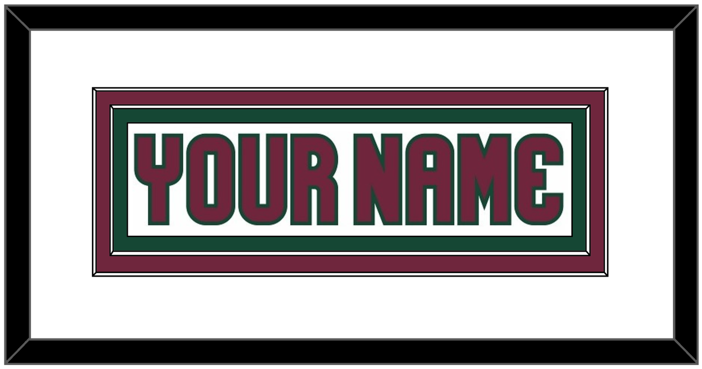 Arizona Nameplate - Road White - Signature Tier 1