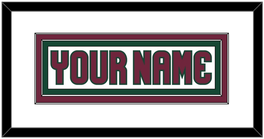Arizona Nameplate - Road White - Signature Tier 1