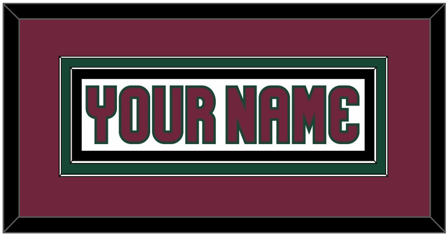 Arizona Nameplate - Road White - Signature Tier 2
