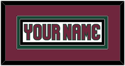 Arizona Nameplate - Road White - Signature Tier 2