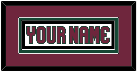 Arizona Nameplate - Road White - Double Mat 2