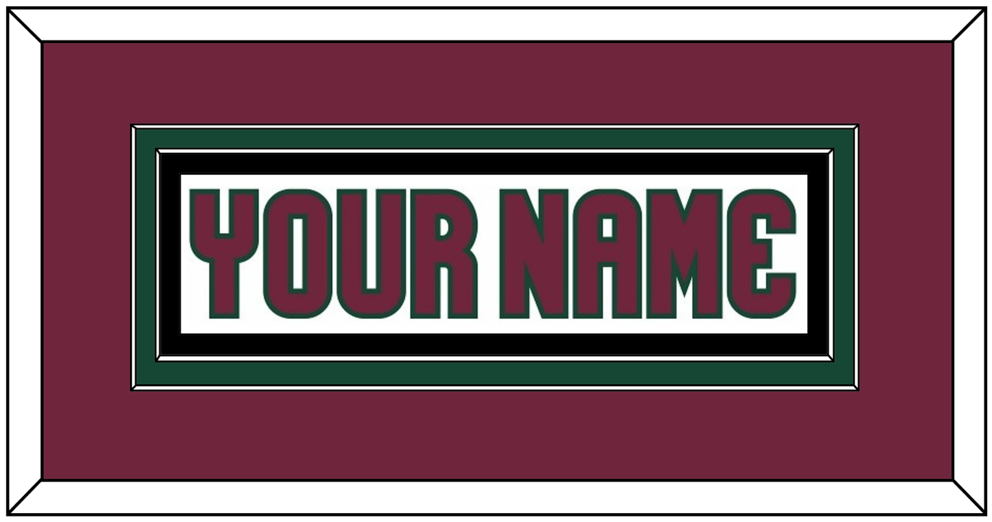 Arizona Nameplate - Road White - Signature Tier 2