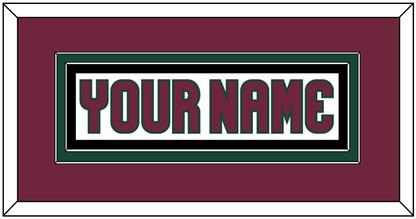 Arizona Nameplate - Road White - Signature Tier 2