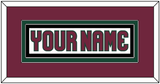 Arizona Nameplate - Road White - Double Mat 2
