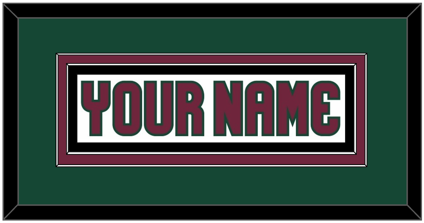 Arizona Nameplate - Road White - Signature Tier 3