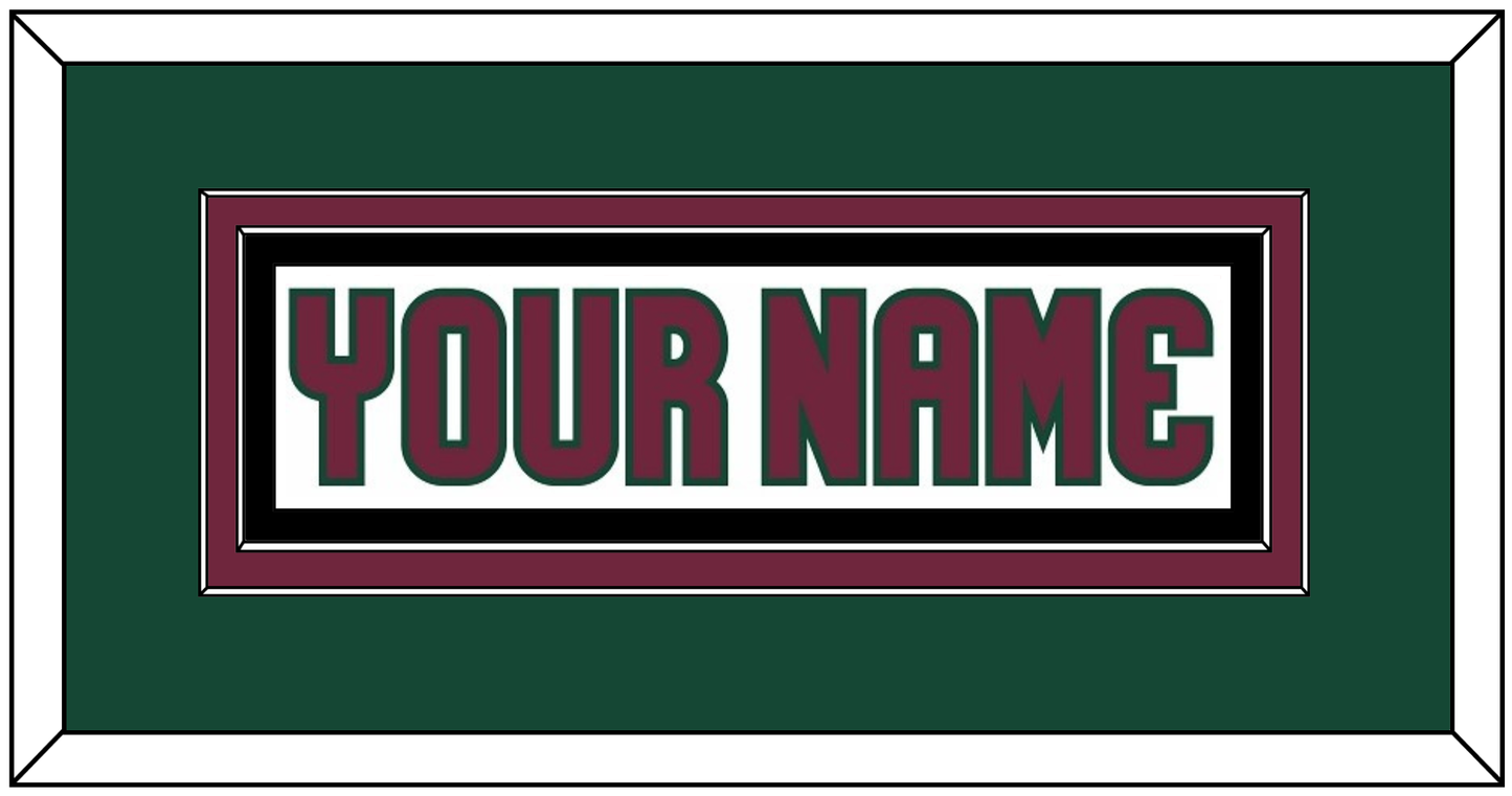 Arizona Nameplate - Road White - Signature Tier 3