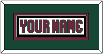 Arizona Nameplate - Road White - Signature Tier 3