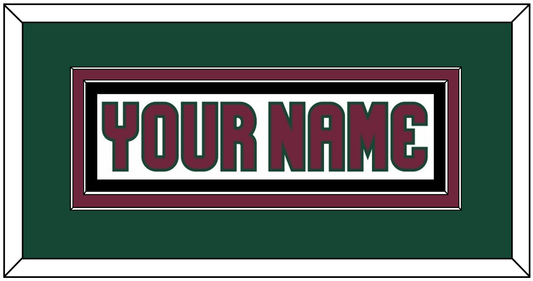 Arizona Nameplate - Road White - Signature Tier 3