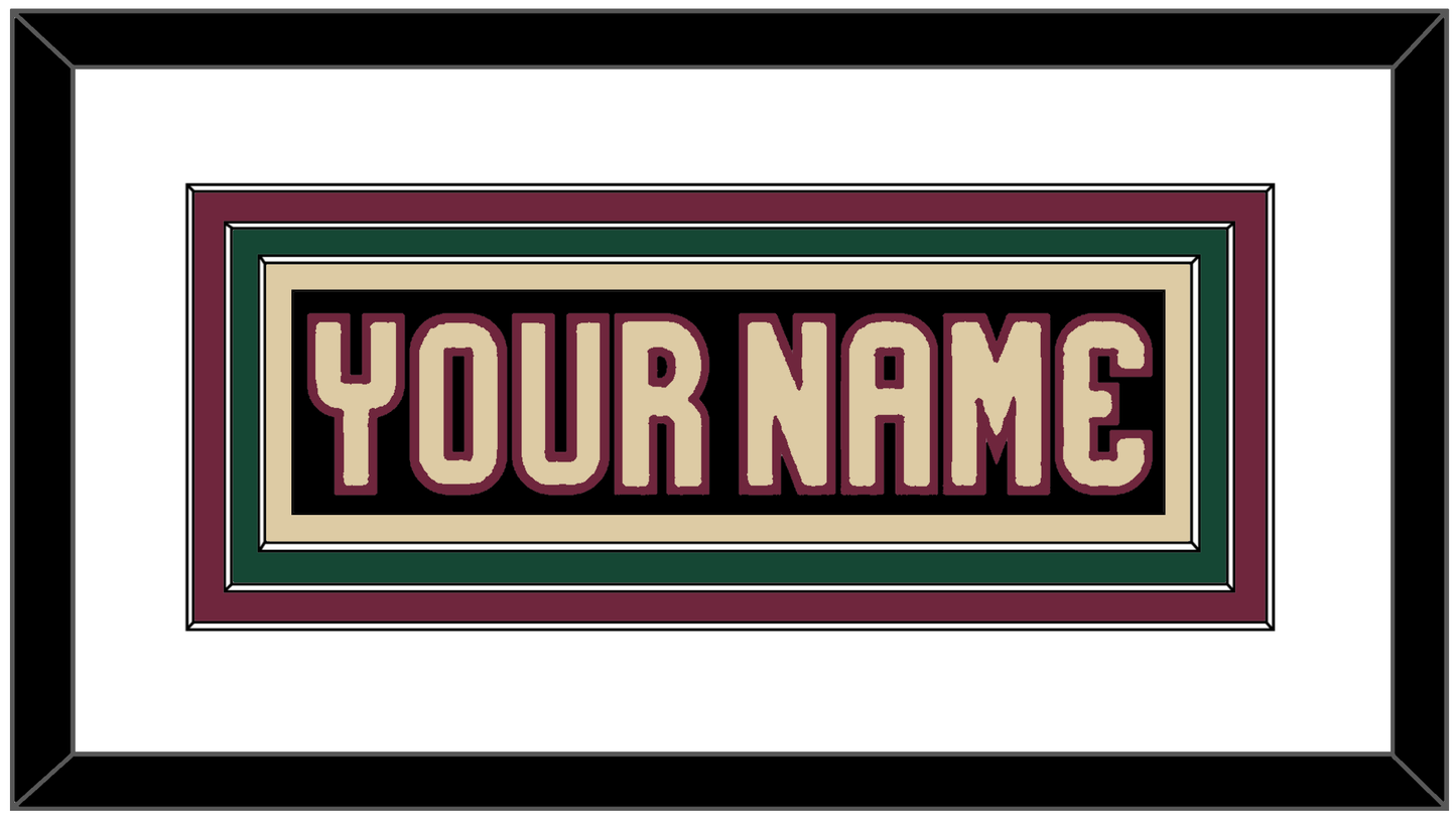 Arizona Nameplate - Home Black - Premier Tier 1