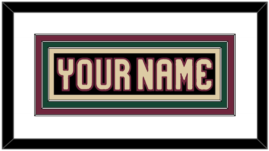 Arizona Nameplate - Home Black - Premier Tier 1
