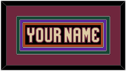 Arizona Nameplate - Home Black - Premier Tier 2
