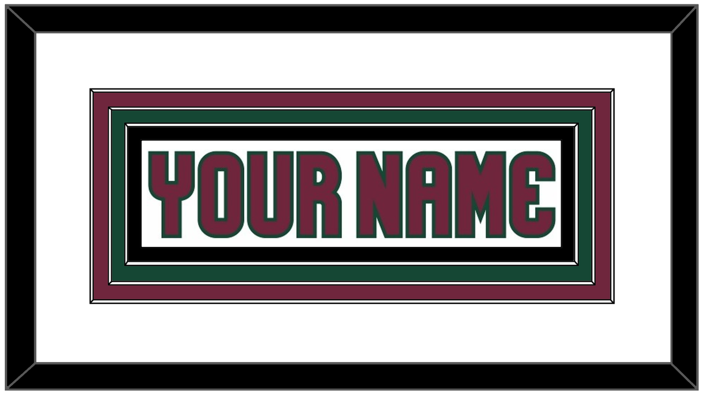 Arizona Nameplate - Road White - Premier Tier 1