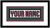 Arizona Nameplate - Road White - Triple Mat 1