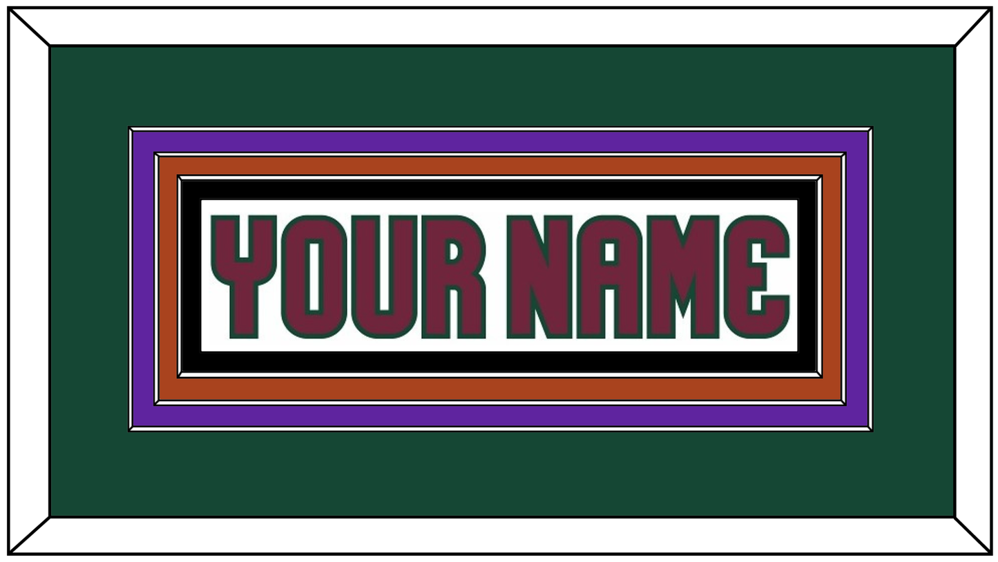 Arizona Nameplate - Road White - Premier Tier 2