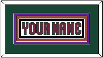 Arizona Nameplate - Road White - Premier Tier 2