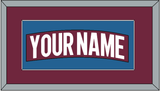 Colorado Nameplate - Home Burgundy - Single Mat 2