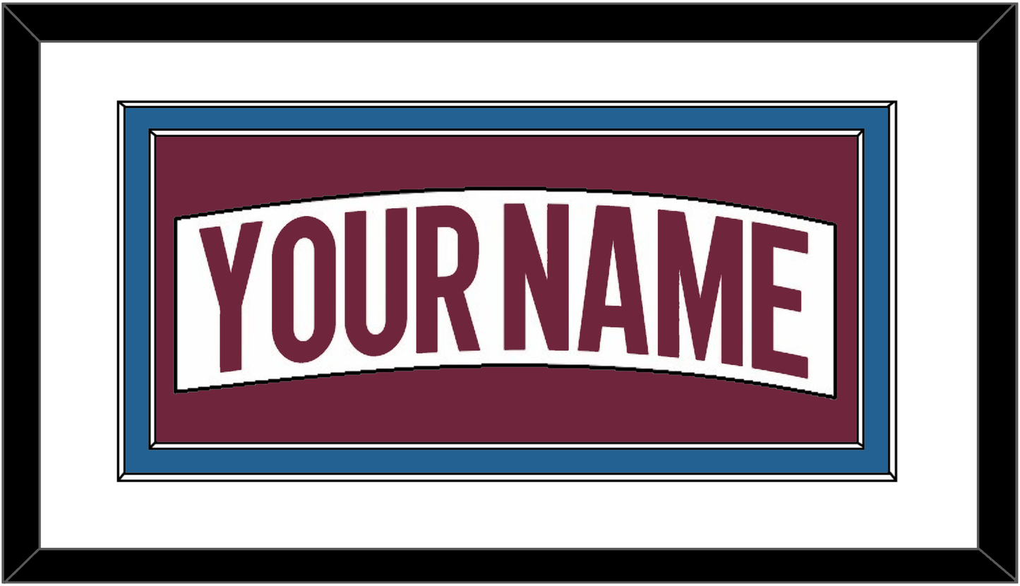 Colorado Nameplate - Road White - Signature Tier 1