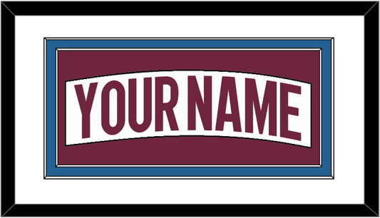 Colorado Nameplate - Road White - Signature Tier 1