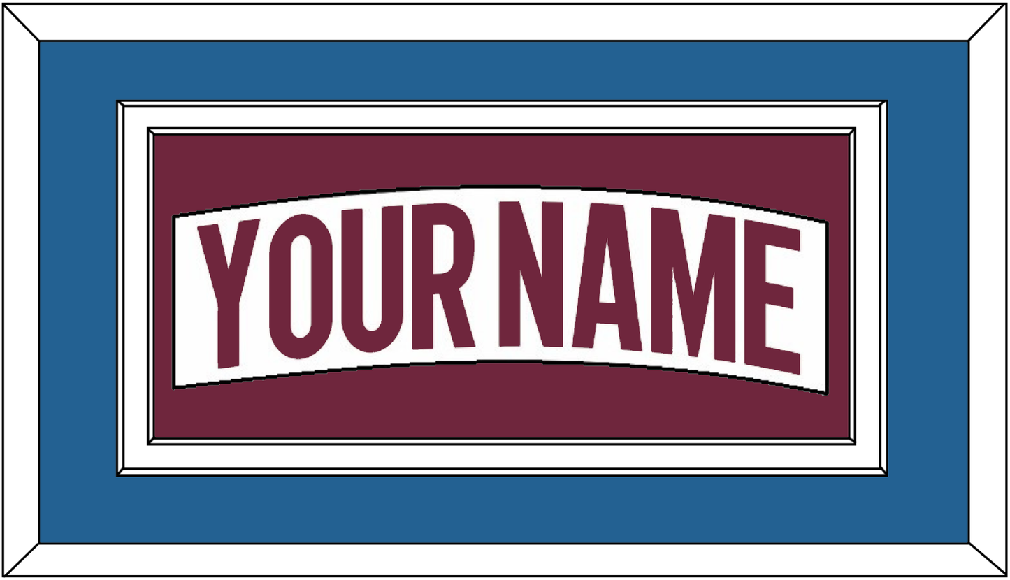 Colorado Nameplate - Road White - Signature Tier 3