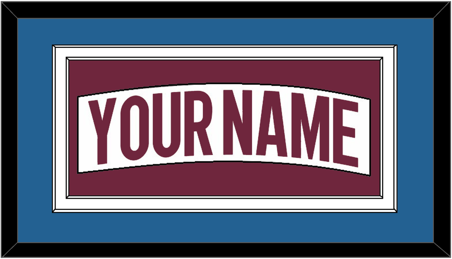 Colorado Nameplate - Road White - Signature Tier 3