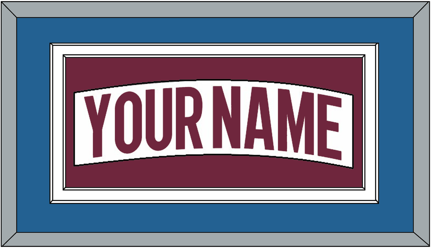 Colorado Nameplate - Road White - Signature Tier 3