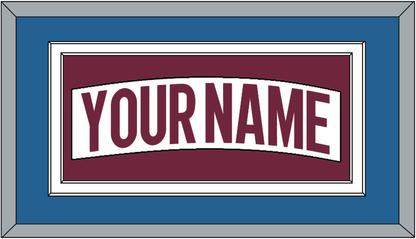 Colorado Nameplate - Road White - Signature Tier 3