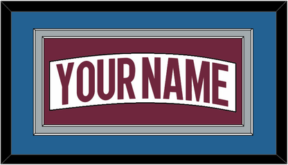 Colorado Nameplate - Road White - Signature Tier 4