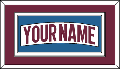 Colorado Nameplate - Road White - Signature Tier 5
